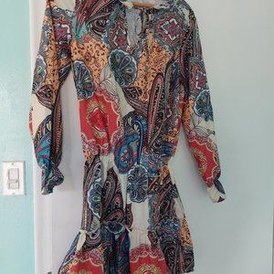 - MISSLOOK VINTAGE/BOHO DREES, LONG SLEEVE